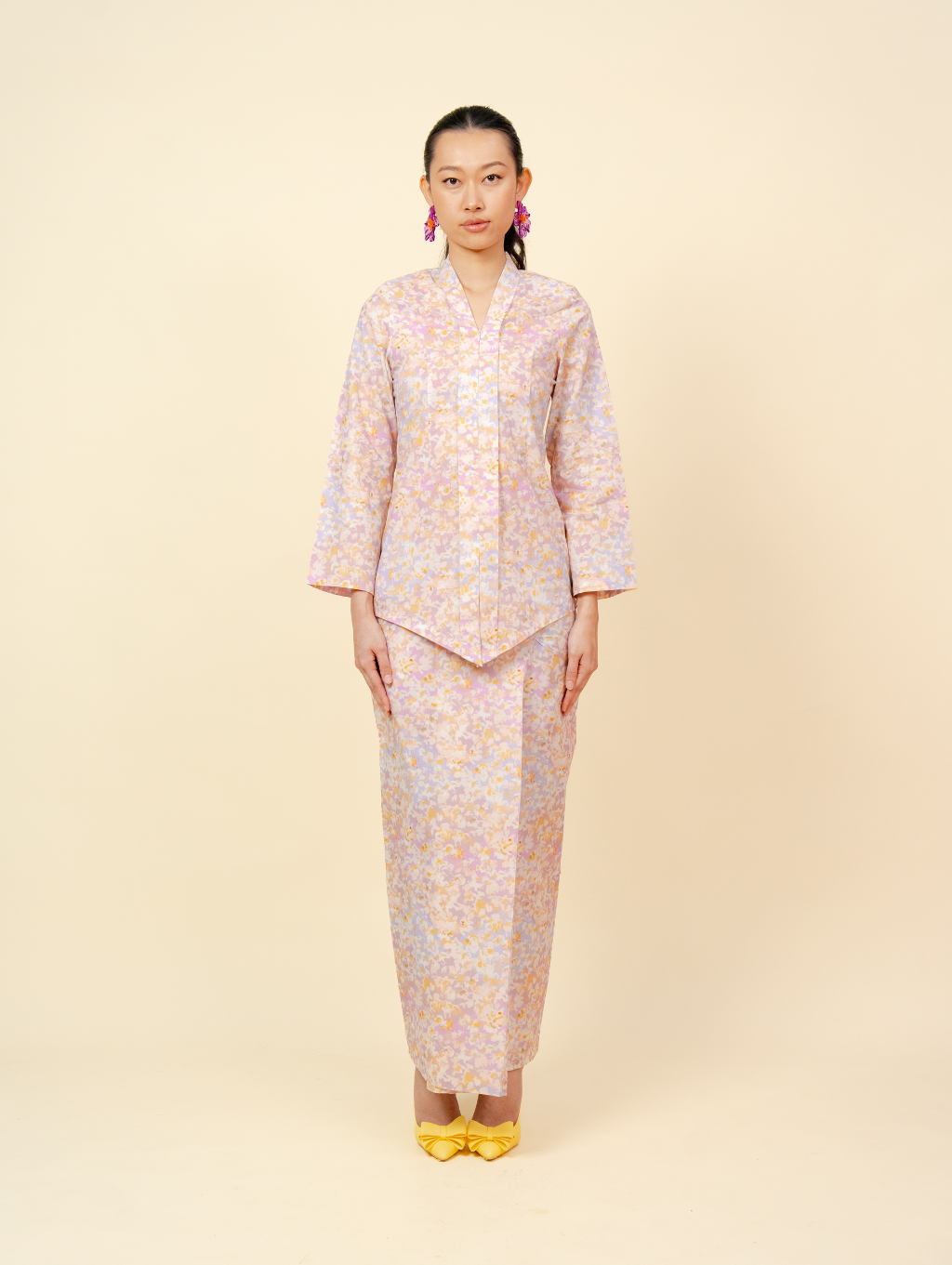 Yule Kebaya - Purple