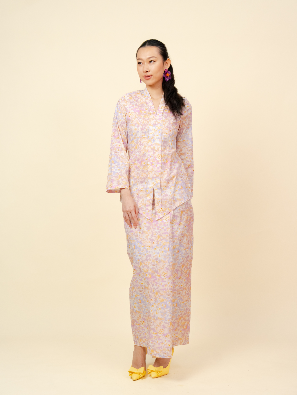 Yule Kebaya - Purple