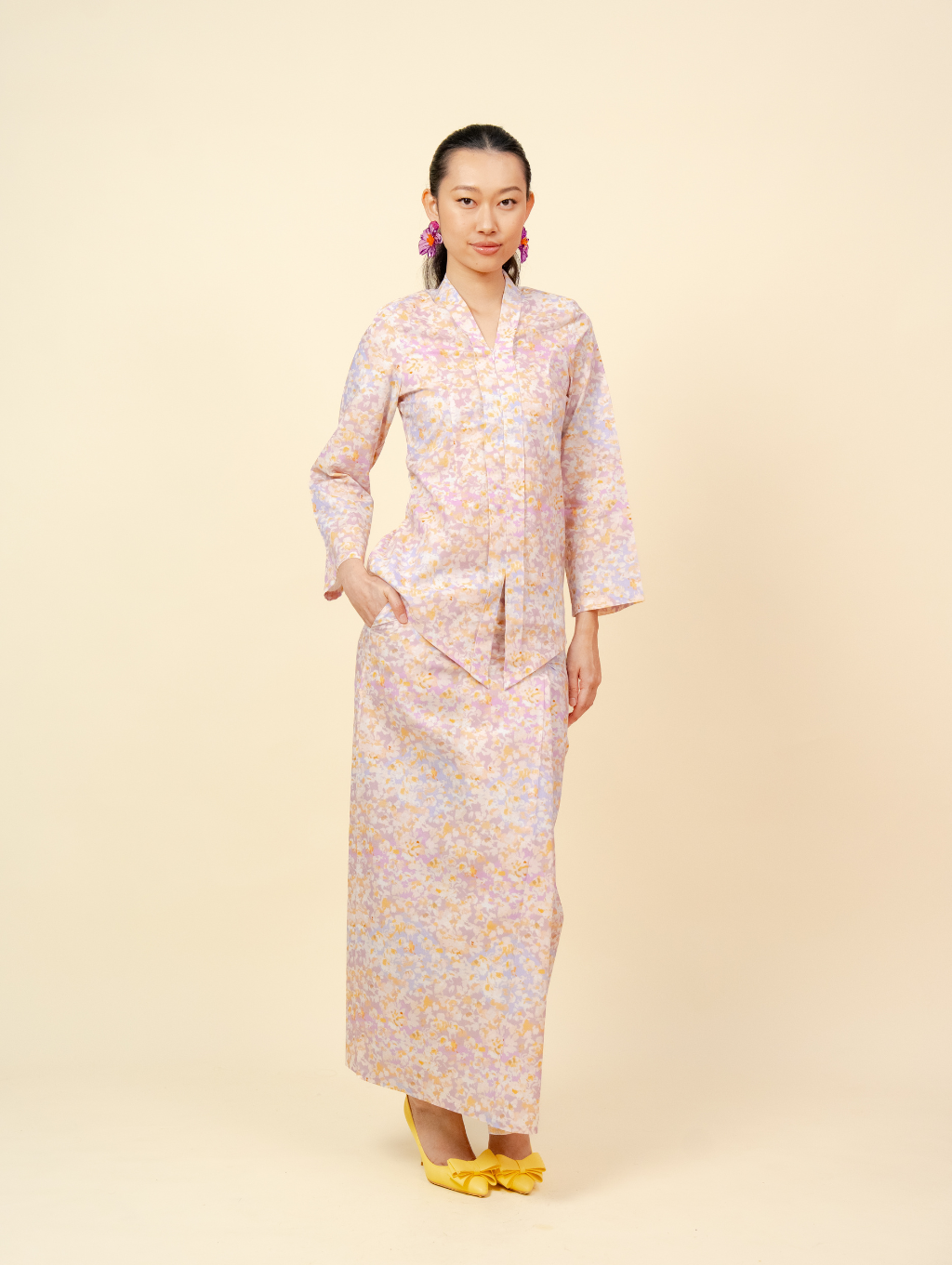 Yule Kebaya - Purple