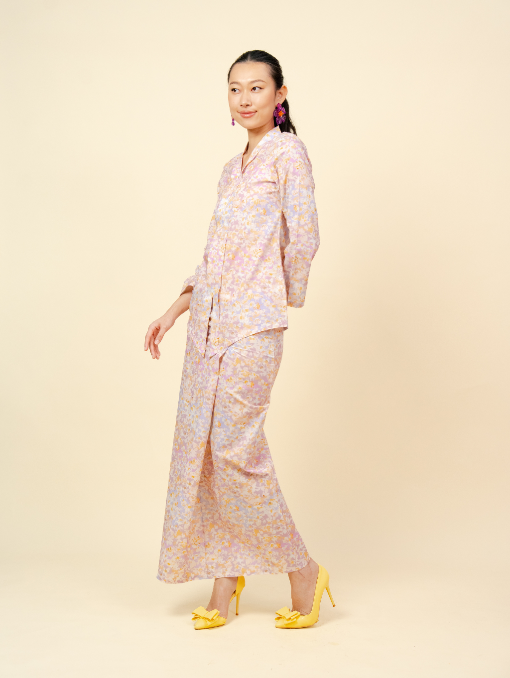 Yule Kebaya - Purple