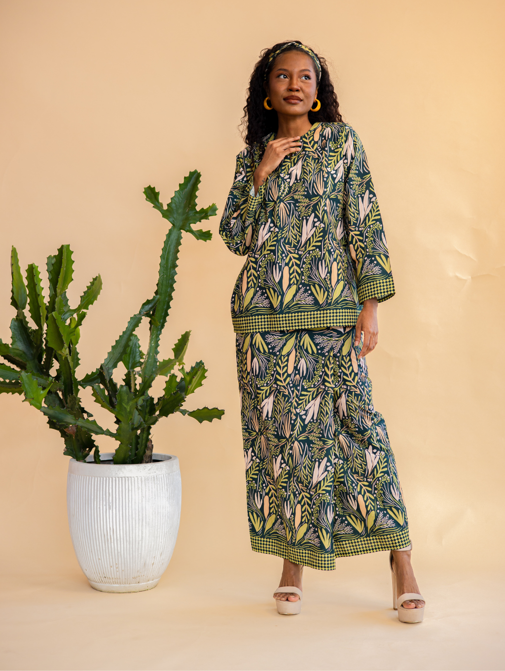 Daun Kurung in Hijau
