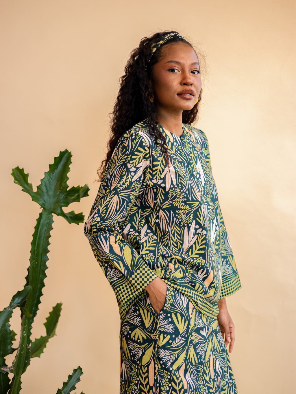 Daun Kurung in Hijau