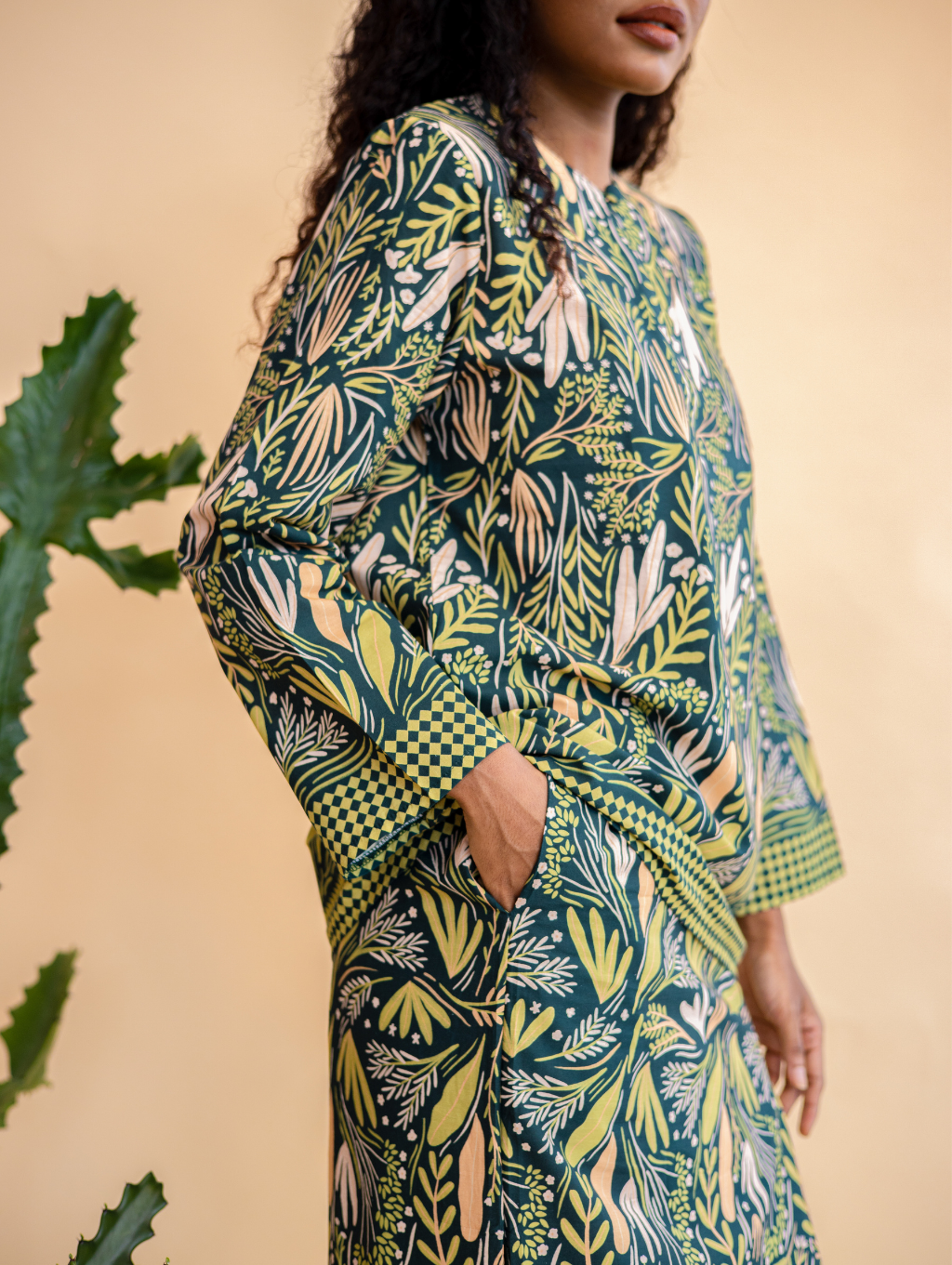 Daun Kurung in Hijau