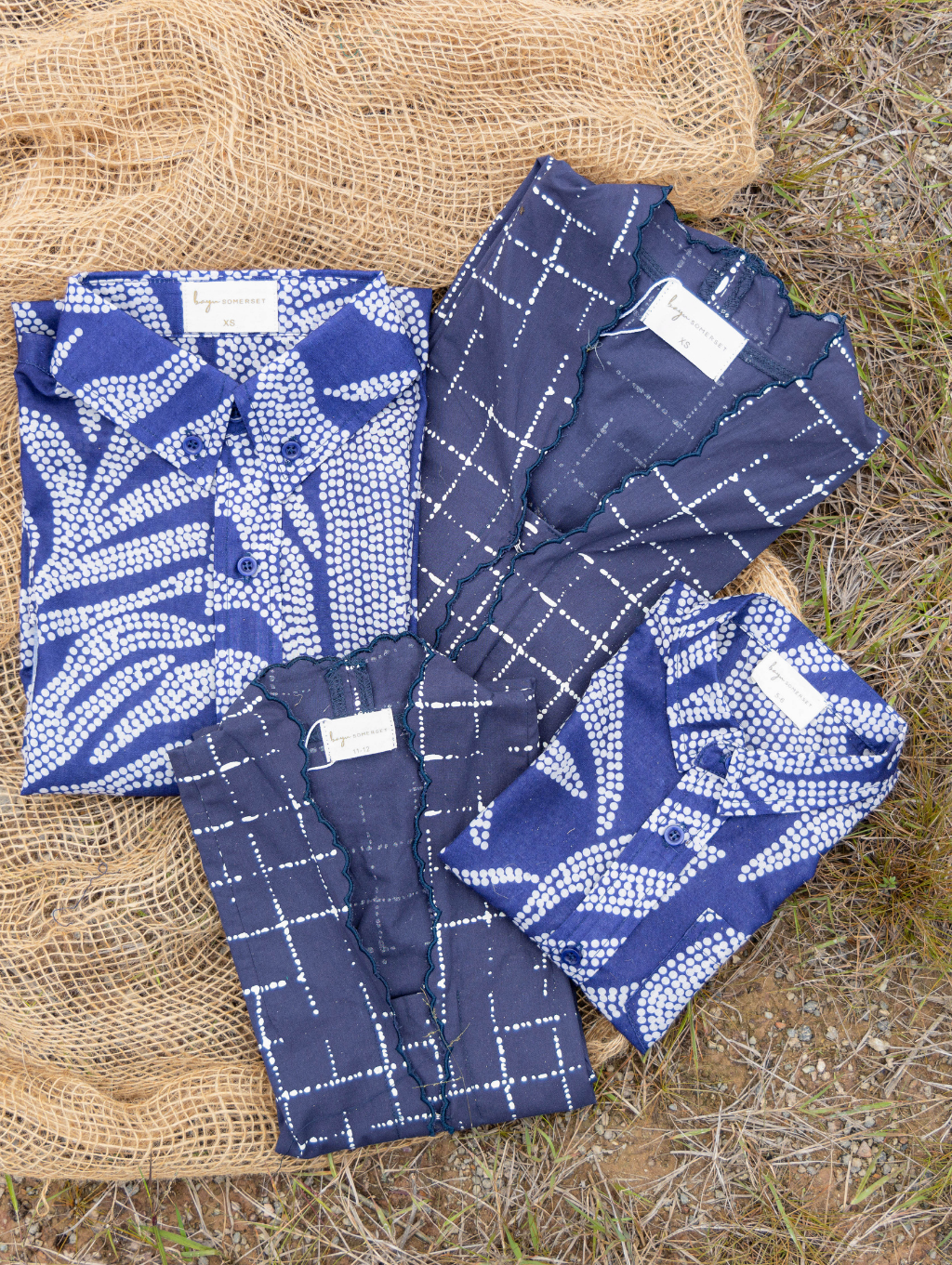 KIDS Basil Shirt - Bud in Blue