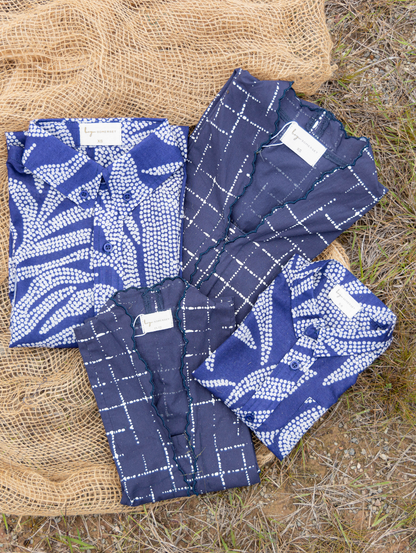 KIDS Basil Shirt - Bud in Blue