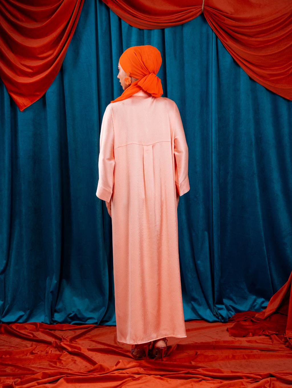 Zuzu Maxi Dress - Peach