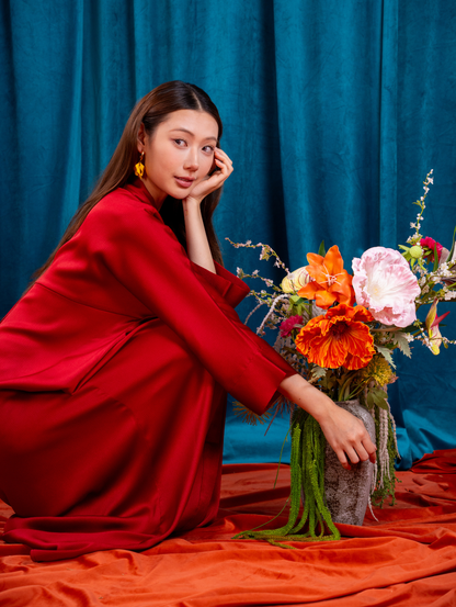 Zuzu Maxi Dress - Maroon