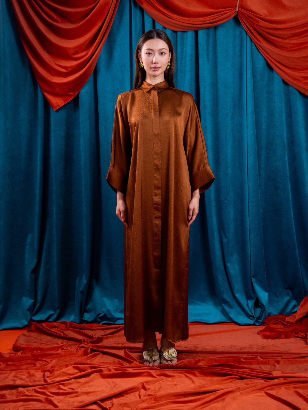 Zuzu Maxi Dress - Brown
