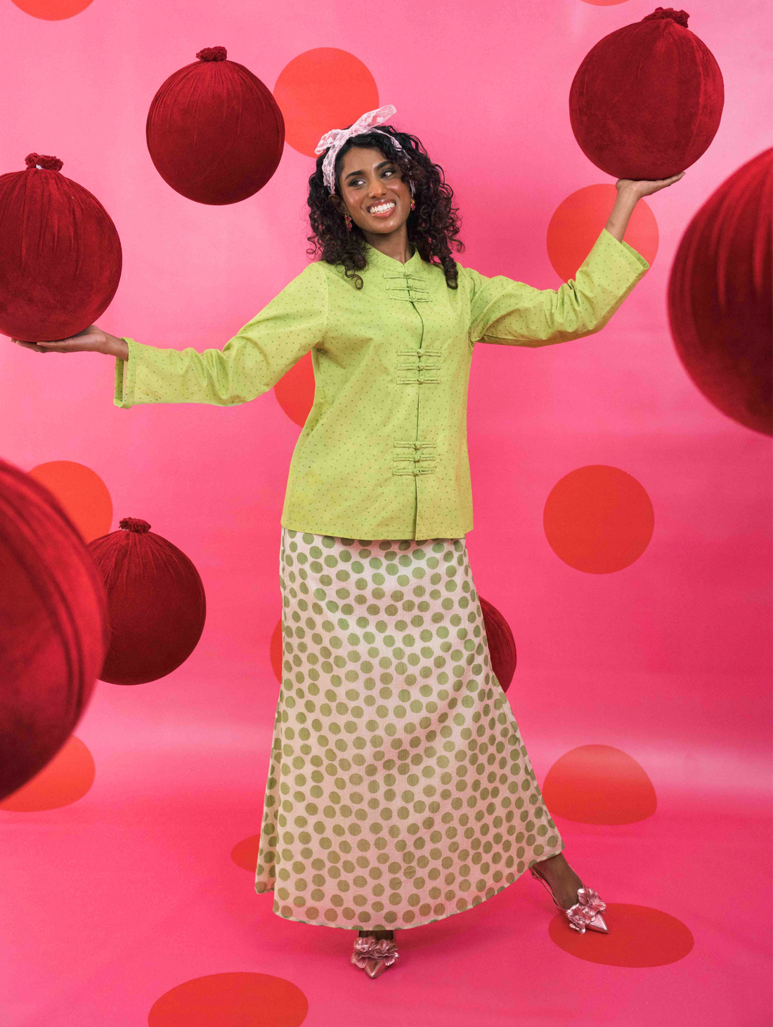 Celia Skirt - Lottie Green