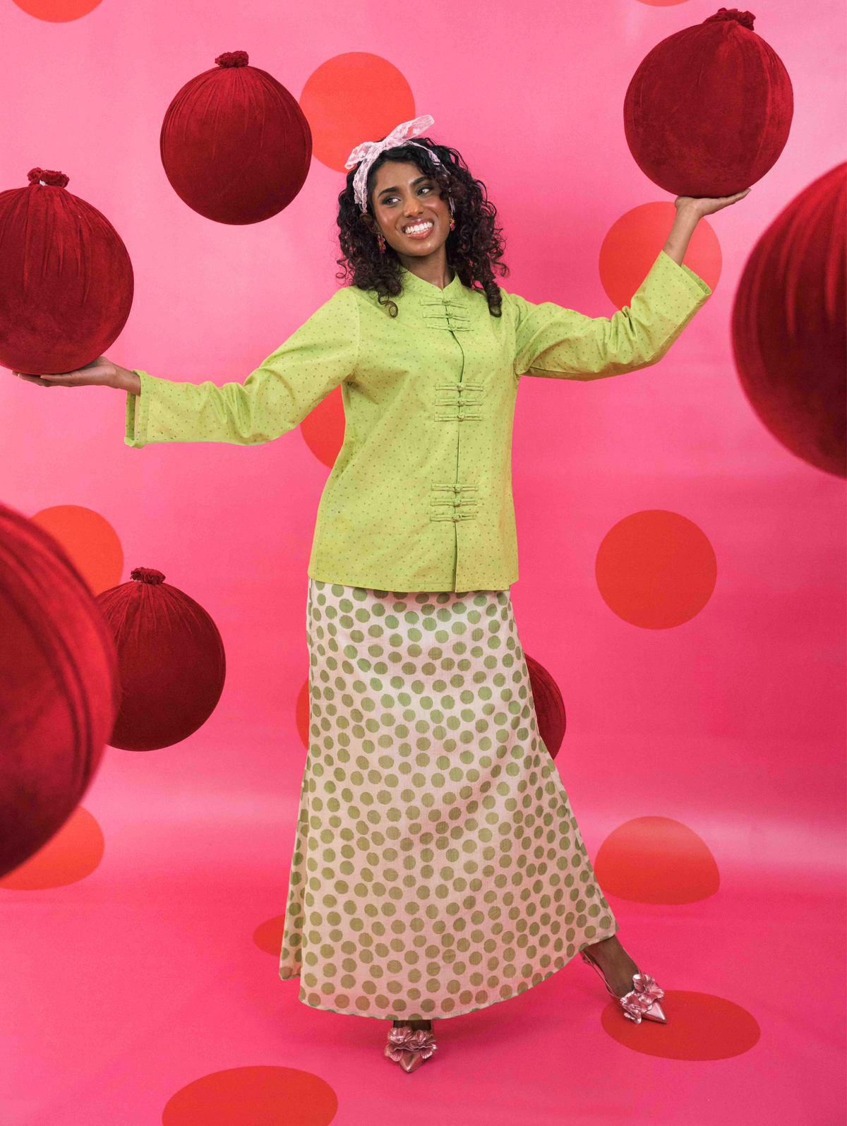 Celia Skirt - Lottie Green