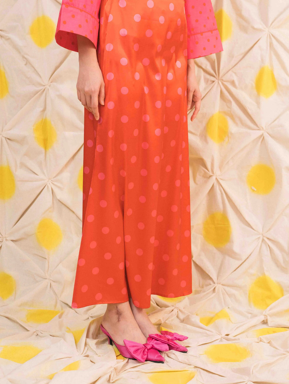 Celia Skirt - Ponto Red