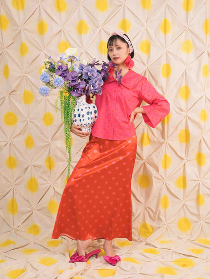 Celia Skirt - Ponto Red