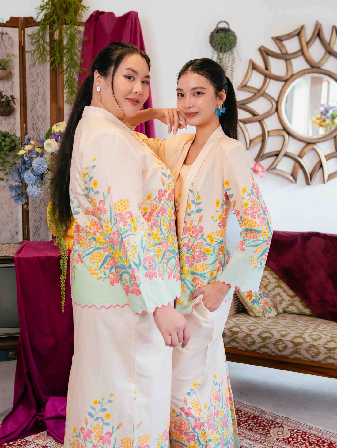 Agnes Kotabaru Kebaya - Dupatta Mint