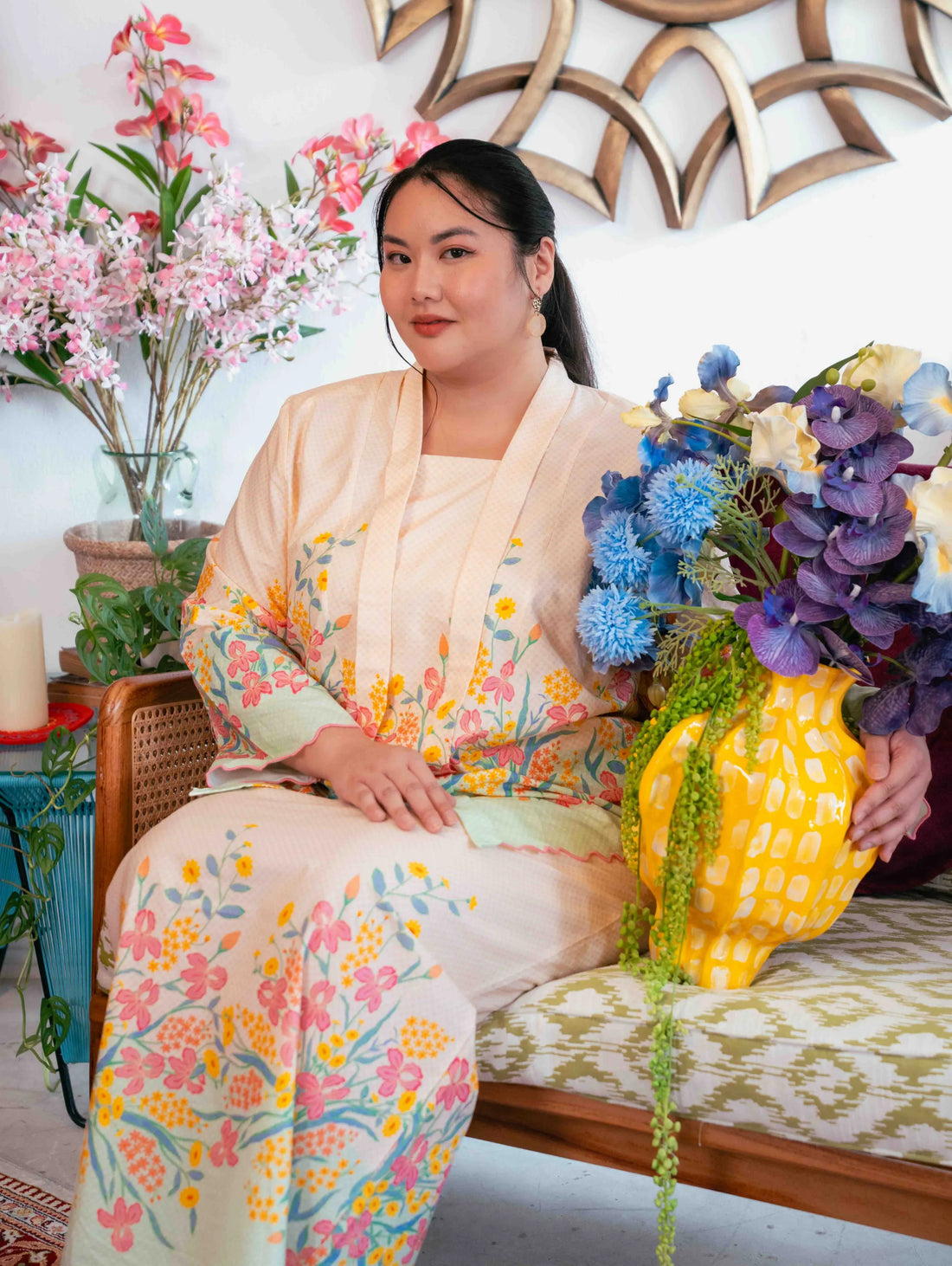 Agnes Kotabaru Kebaya - Dupatta Mint