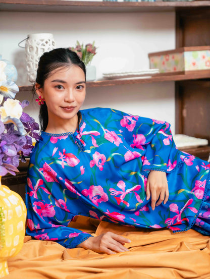 Elora Kurung - Viridane Blue
