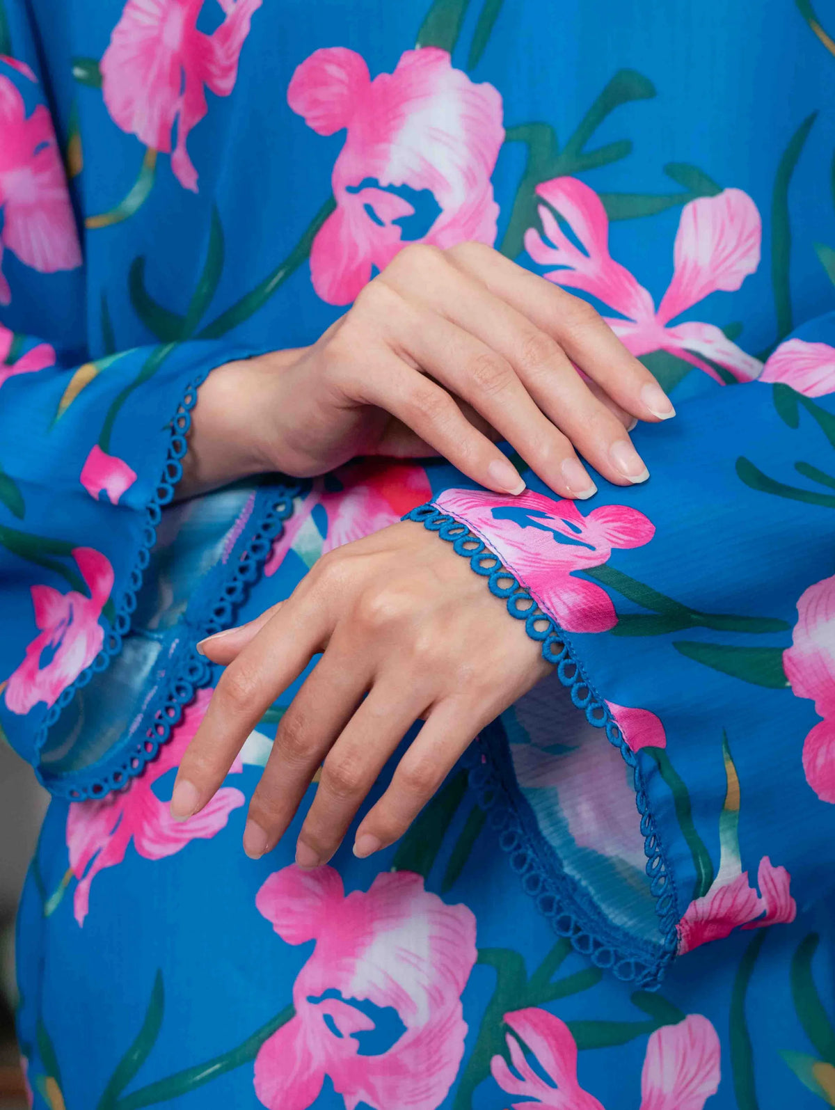 Elora Kurung - Viridane Blue