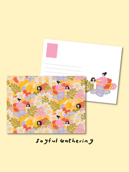 Joyful gathering