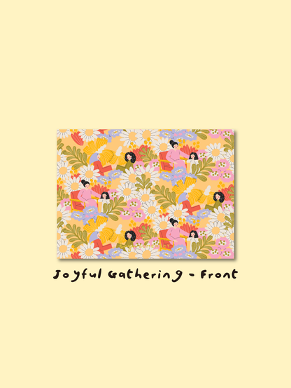 Joyful gathering