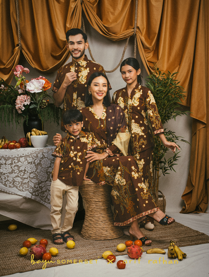 KIDS Basil Shirt - Kesidang Brown
