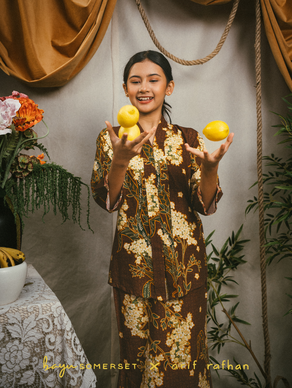 KIDS Kesidang Kebaya - Brown