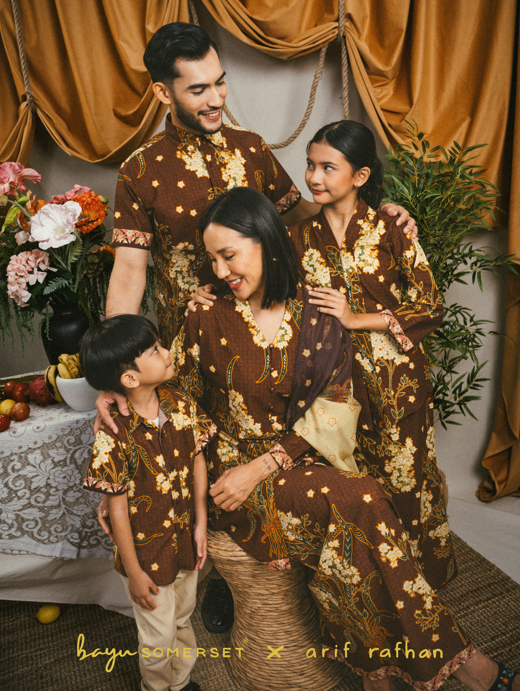 KIDS Kesidang Kebaya - Brown
