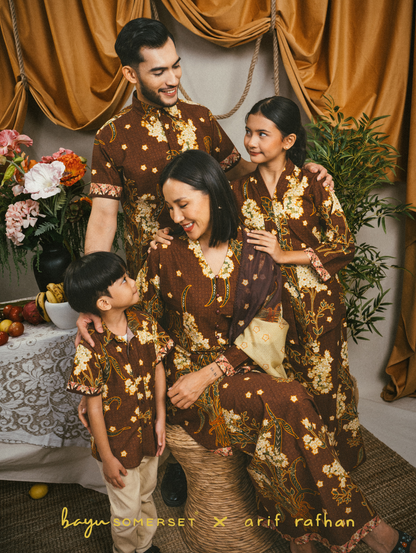 KIDS Kesidang Kebaya - Brown
