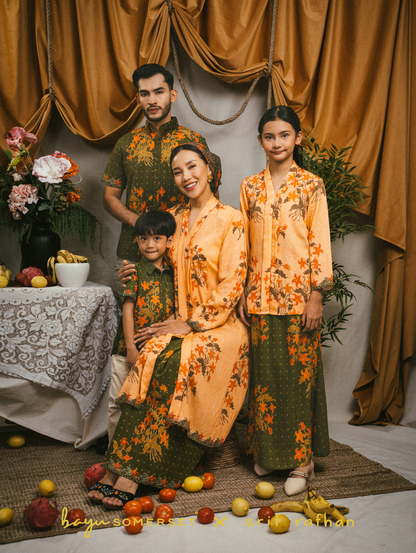 KIDS Basil Shirt - Kelumpang Hijau