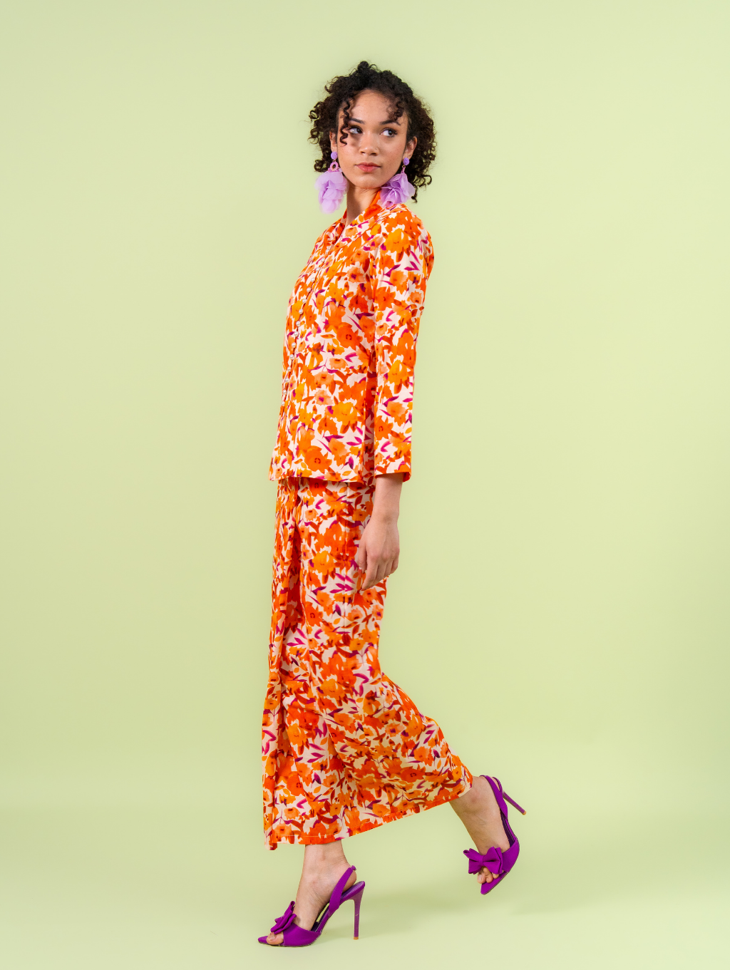 Melour Kebaya - Yara Orange
