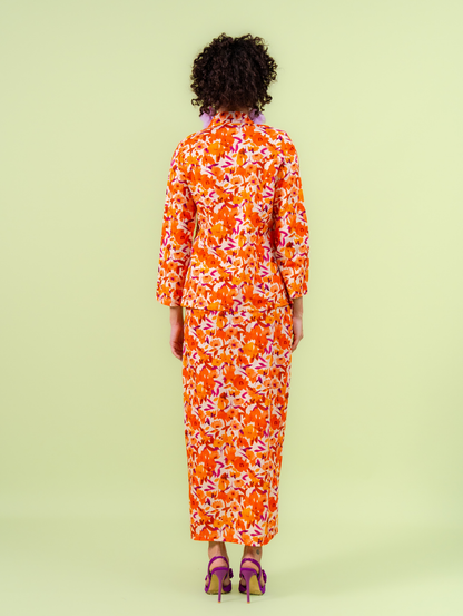 Melour Kebaya - Yara Orange