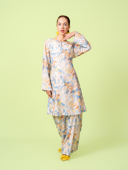Merdu Midi Kurung - Jane Blue