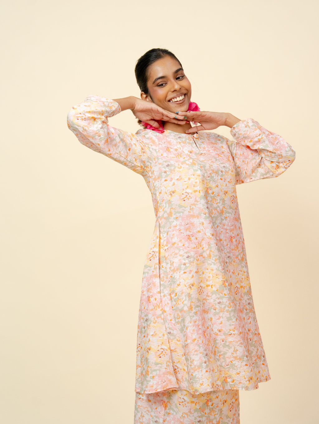 Merdu Midi Kurung - Yule Pink