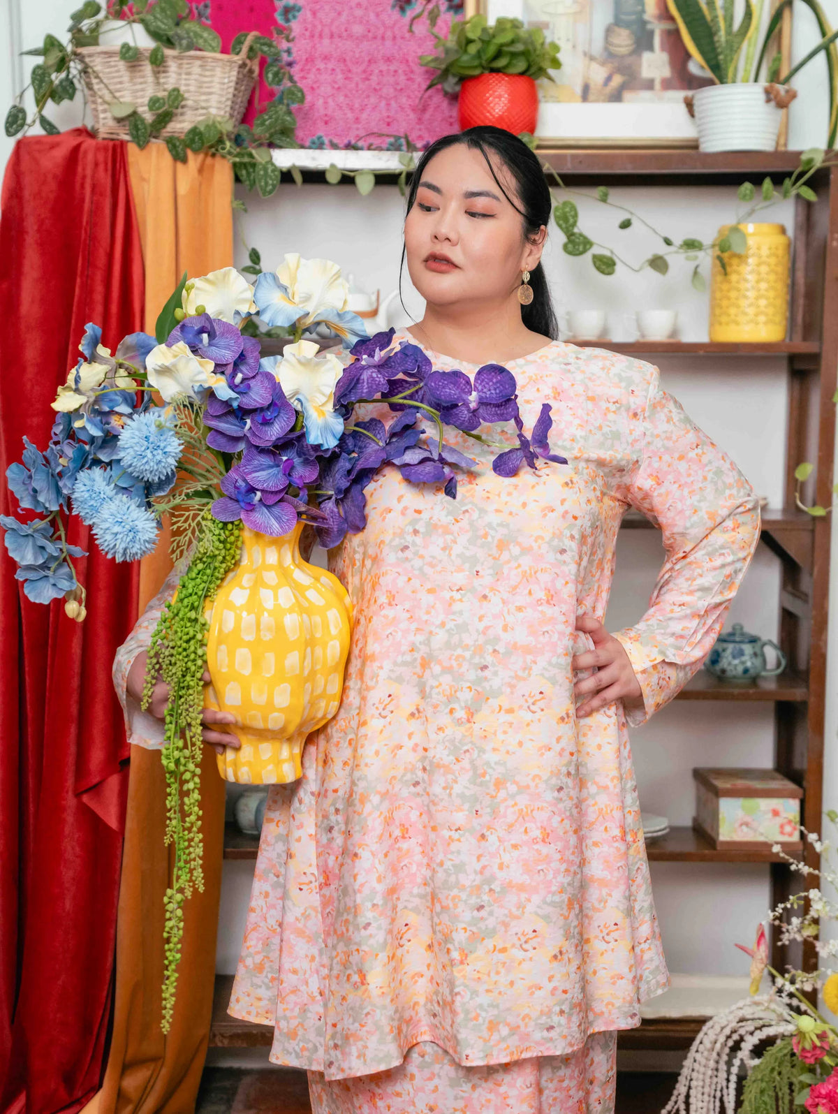 Merdu Midi Kurung - Yule Pink