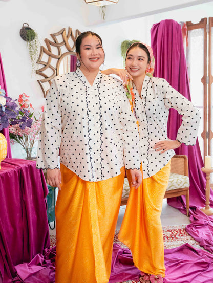Elora Kebaya Top - Polka