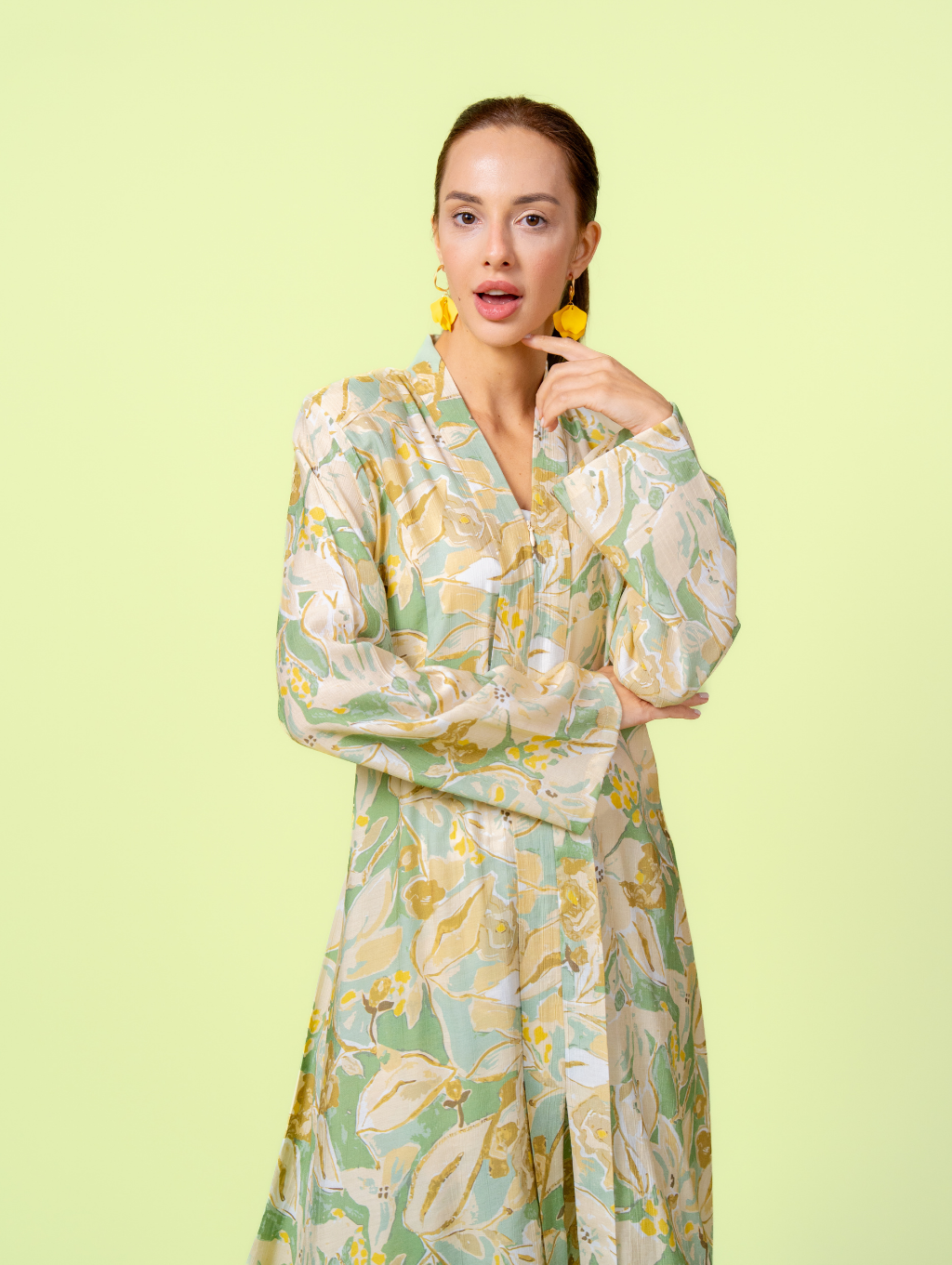 Rosa Maxi Kebaya - Jane Green
