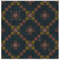 Lattice Kebaya - Navy