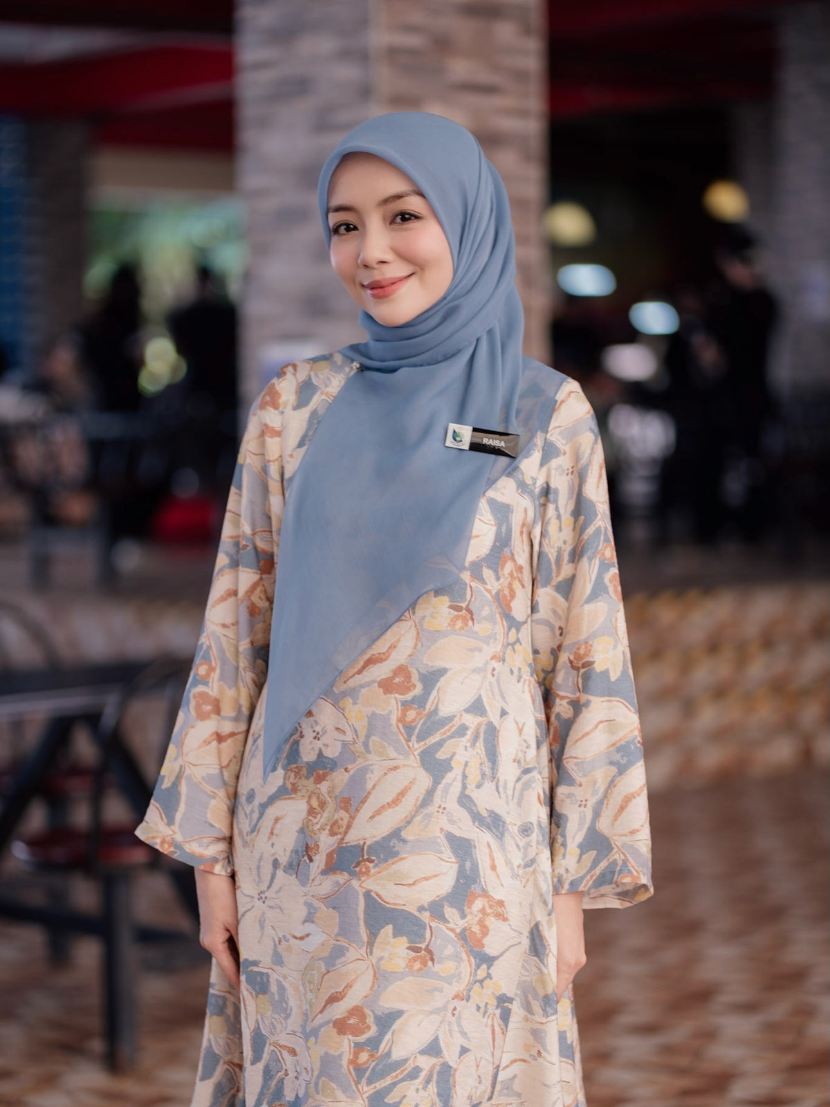 Merdu Midi Kurung - Jane Blue