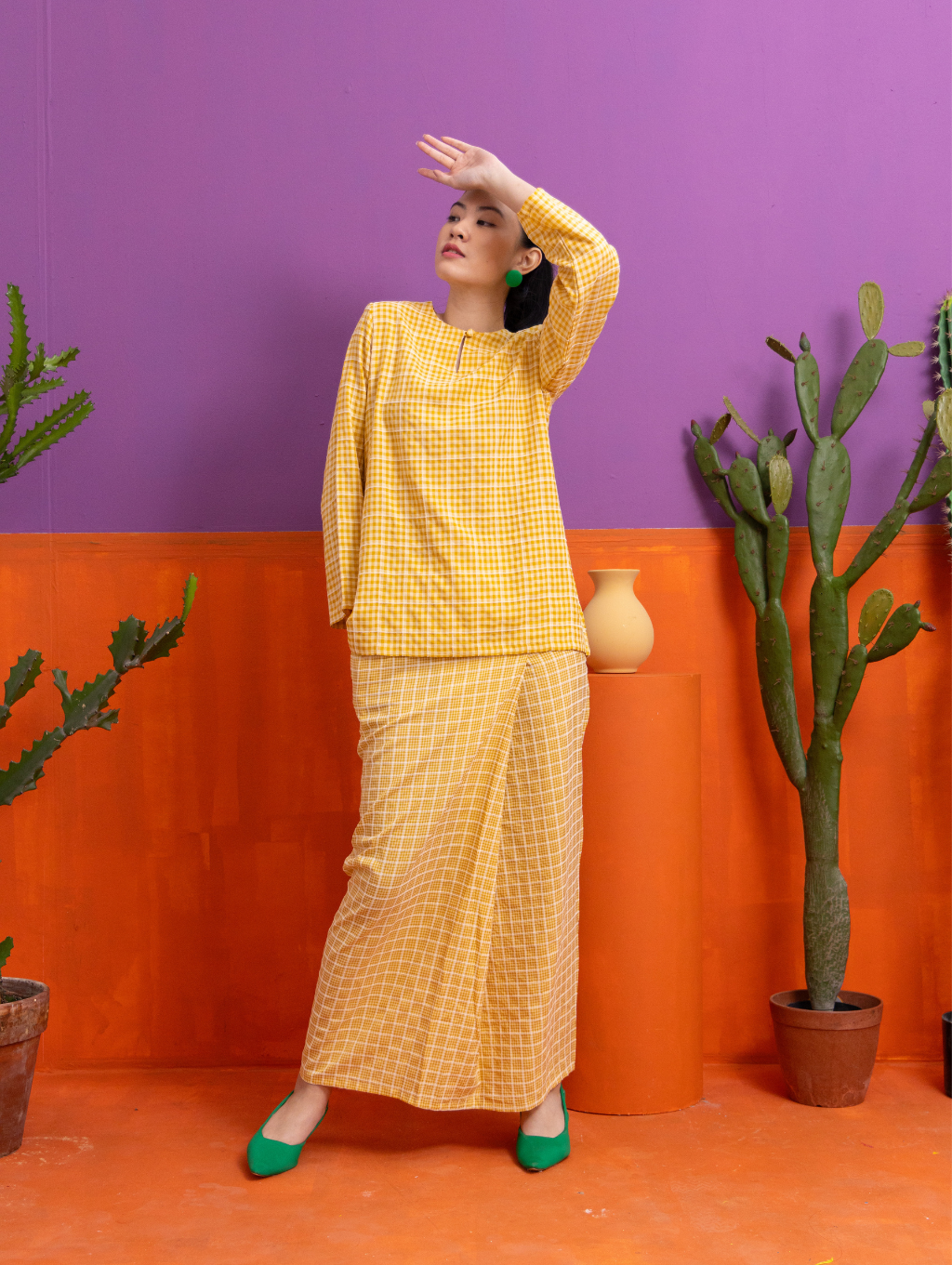 Tabitha Kurung in Yellow