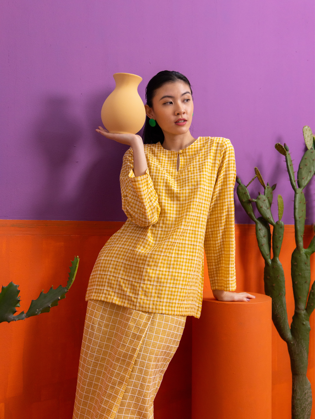 Tabitha Kurung in Yellow