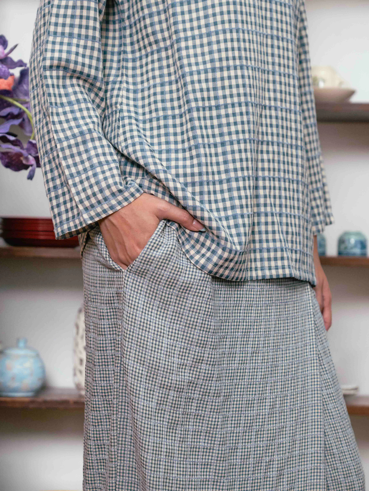 Tabitha Kurung in Grey