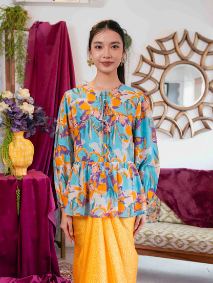 Tallulah Top - Liora Blue
