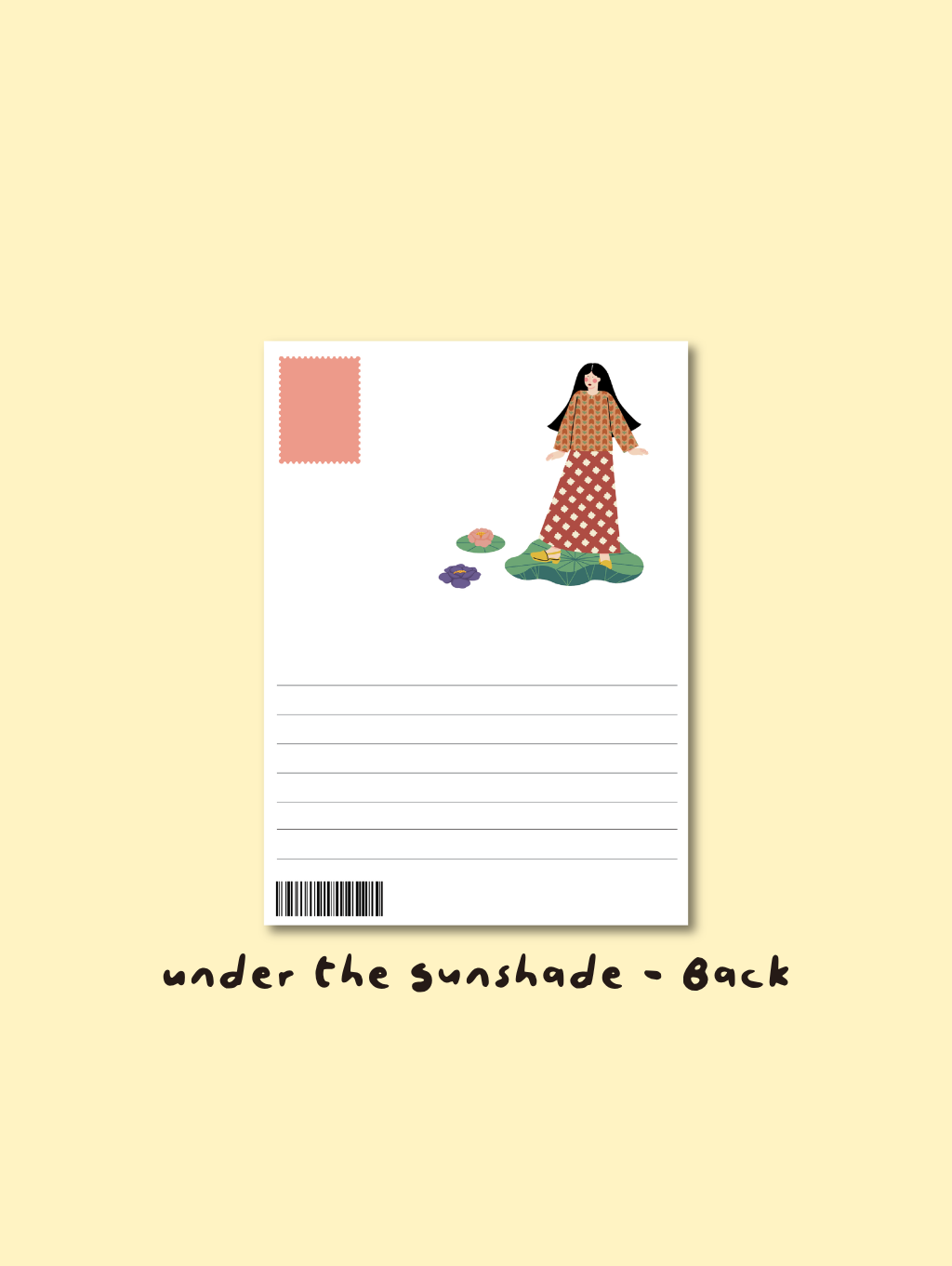 Under the sunshade
