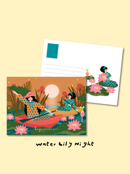 Water lily night